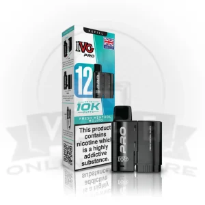 Fresh Menthol Mojito IVG Pro 12 Prefilled Replacement Pods