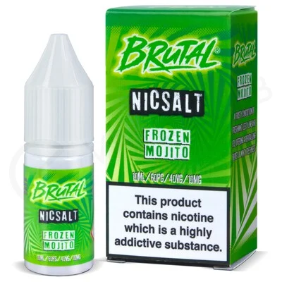 Frozen Mojito Nic Salt E-Liquid by Brutal Drinks