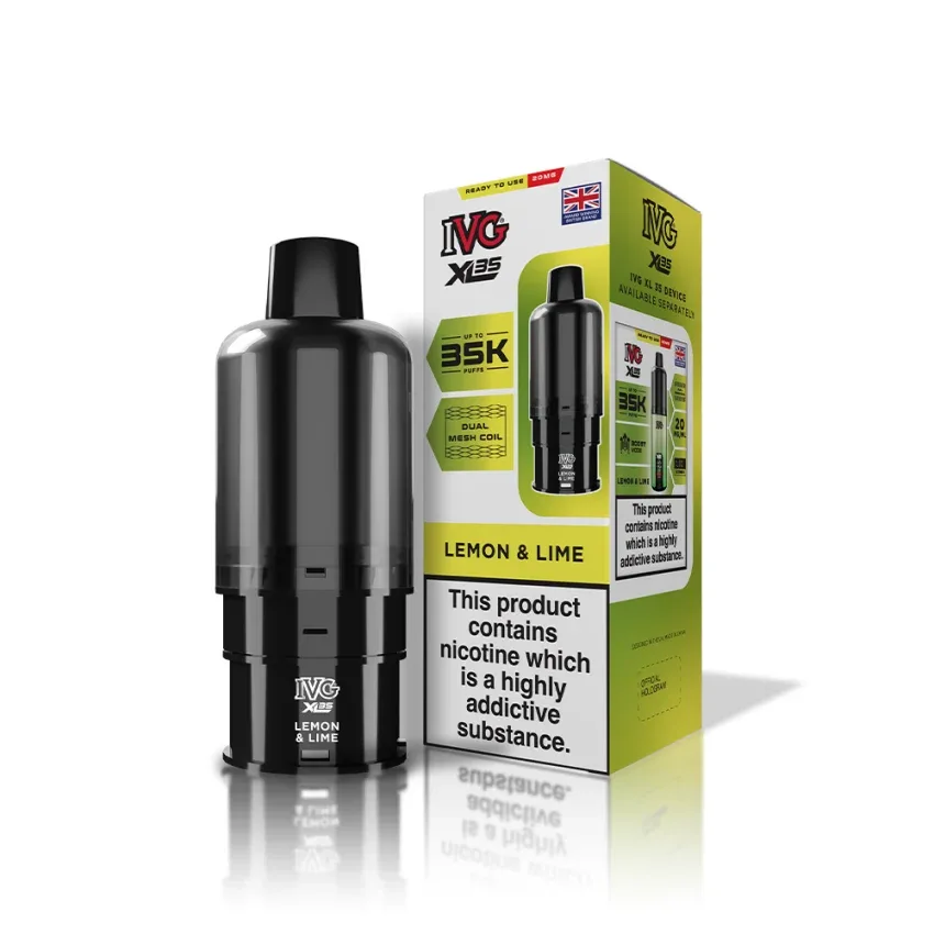 IVG XL 35K Prefilled Pods - Lemon Lime
