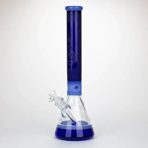 Genie 17" Sandblasted Artwork Bong - Image 2