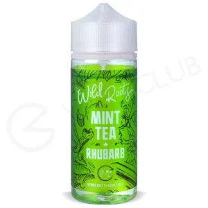 Mint Tea & Rhubarb Shortfill E-Liquid by Wild Roots 100ml