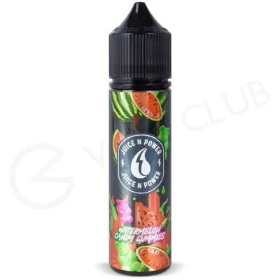 Watermelon Candy Gummies Shortfill E-Liquid by Juice N Power Fruits 50ml