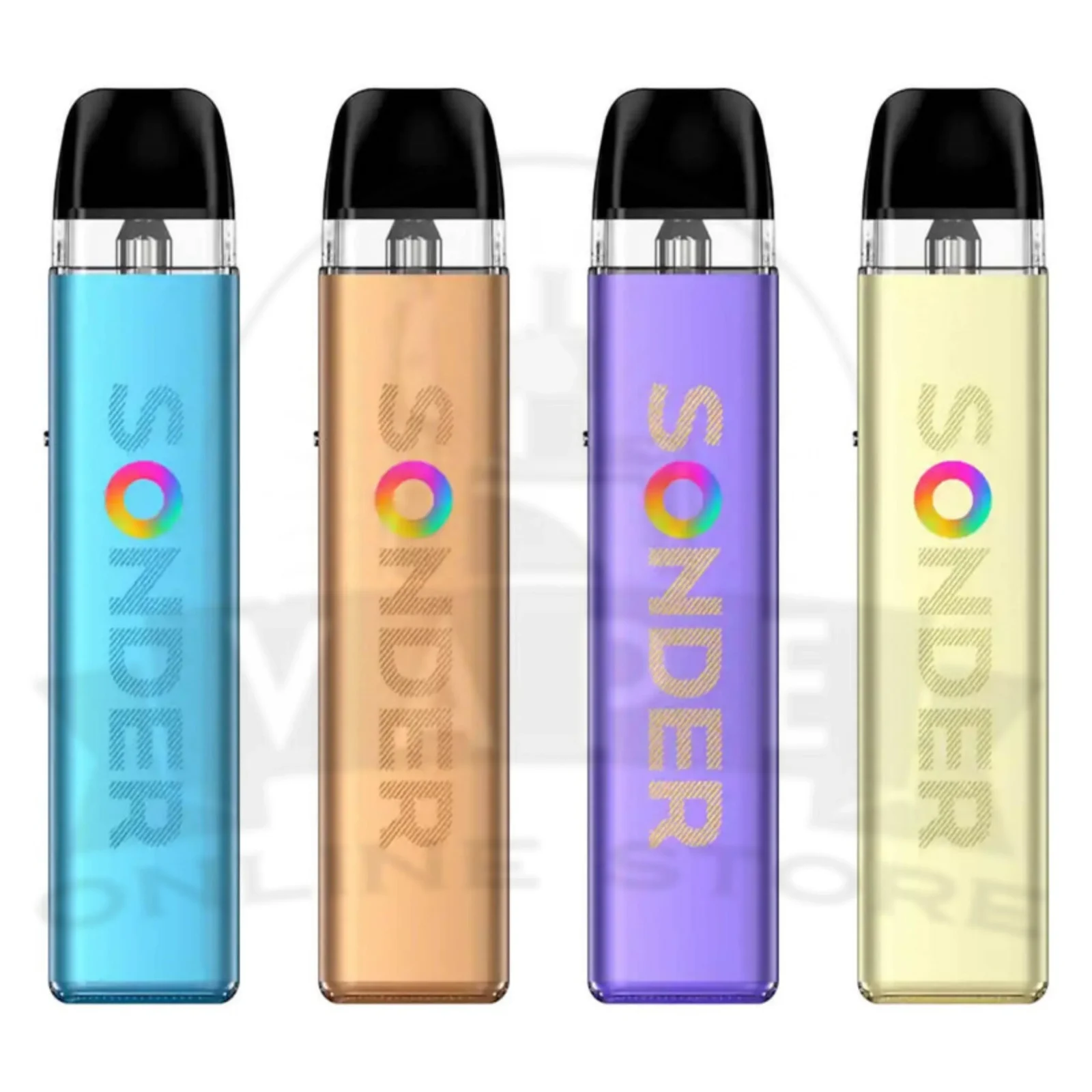 Geekvape Sonder Q2 Kit With Pods + 3 Riot Bar Edition 0mg Nic Salts - Image 2