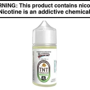 TNT TOBACCO MENTHOL BY INNEVAPE SALTS 30ML