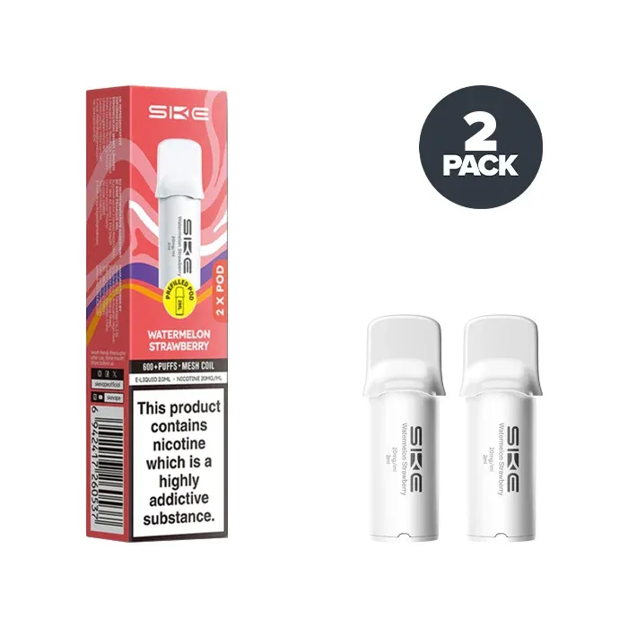 Watermelon Strawberry SKE Crystal 600 Pro Prefilled Pod