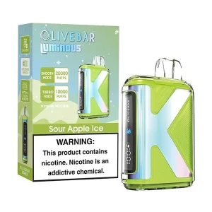 Olive Bar Luminous 20K Disposable Vape - BOGO