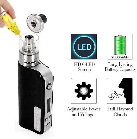 Innokin Cool Fire IV iSub VE Kit Black - Image 2