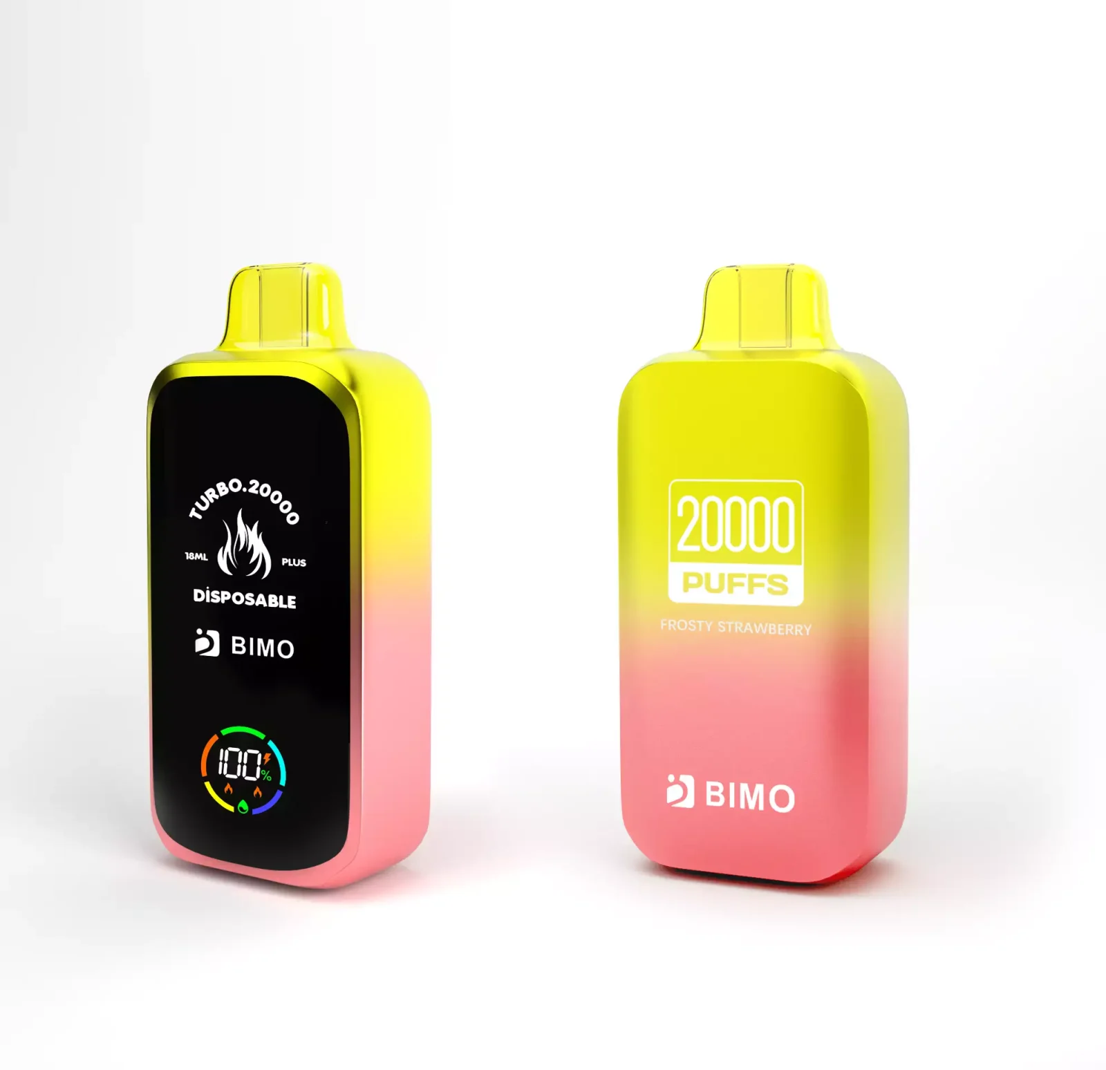 BIMO TURBO 20000 Puffs Full Screen Bulk Buy Rechargeable Disposable Vapes Wholesale - Image 2