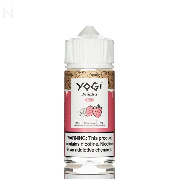 Yogi Delights E-Liquid - Strawberry Ice - 100mL
