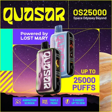 LOST MARY QUASAR OS25000 5% NIC 25,000 DISPOSABLE VAPE