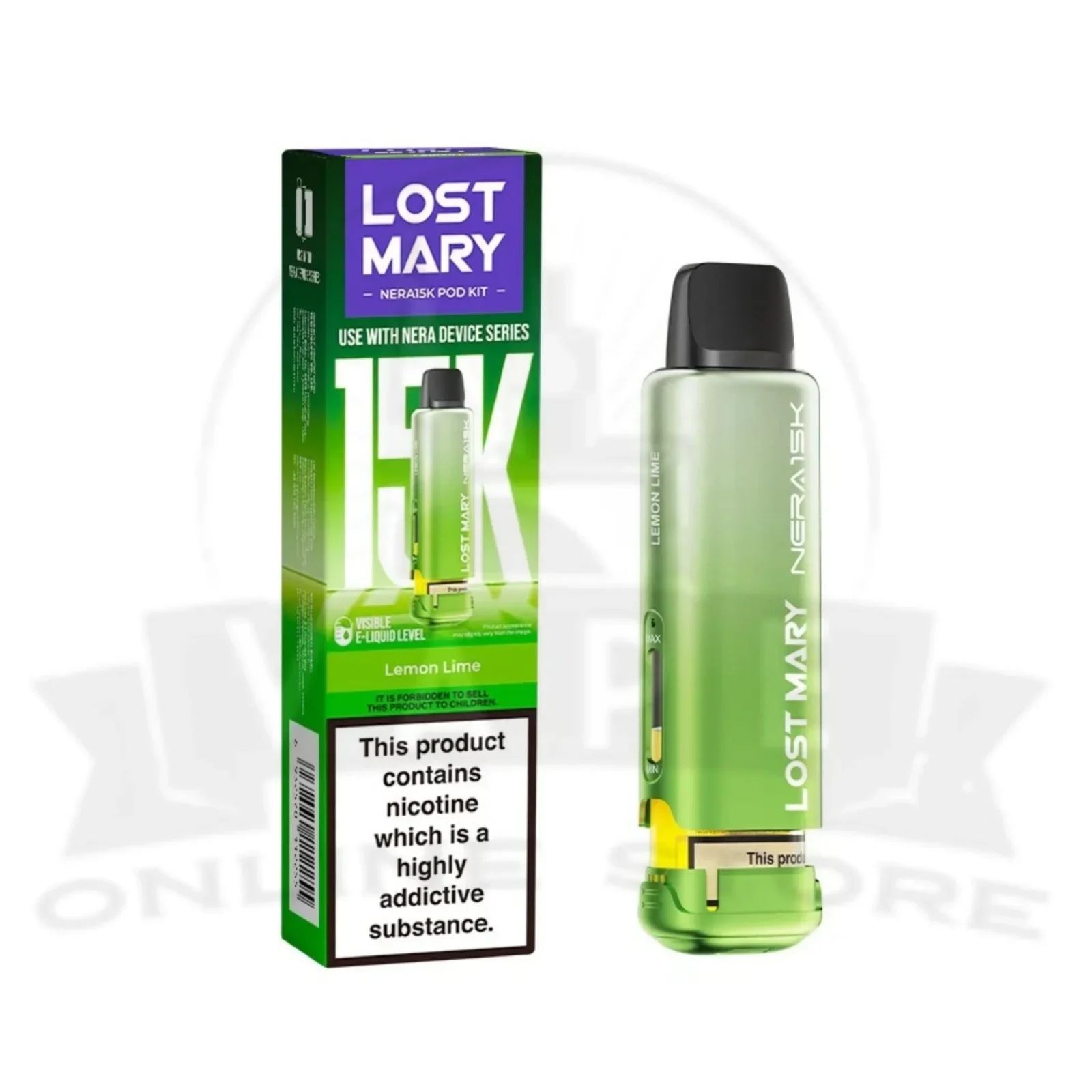 BOX OF 5 Lost Mary Nera 15k Pods Bulk Buy | Fast Delivery - Image 2