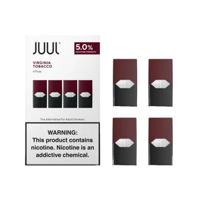 JUUL Pods 5% 4-Pack ( Virginia Tobacco )