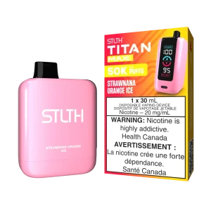 Stlth Titan Max 50k Strawnana Orange Ice