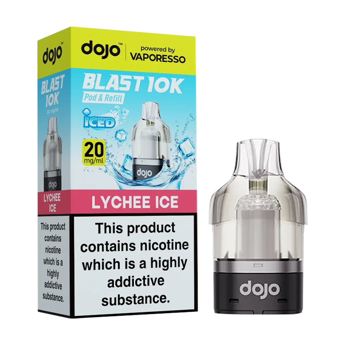 Lychee Ice Dojo Blast 10K Refill Pack