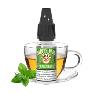 Sainte Vape Thé Vert Menthe Salt Nicotine E-Liquid