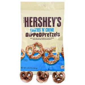 Hershey's Cookies 'N' Creme Dipped Pretzels 120g