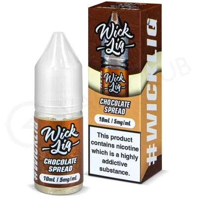 Chocolate Spread Nic Salt E-Liquid by Wick Liq Bar Juice