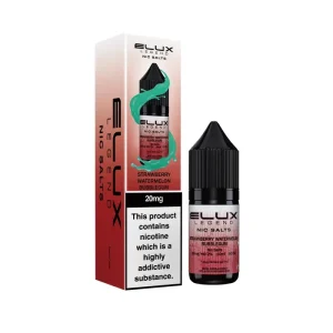 Strawberry Watermelon Bubblegum 10ml Nic Salt by Elux Legend