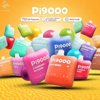 PI9000 5% NIC RECHARGEABLE DISPOSABLE 9000 PUFF 19ML