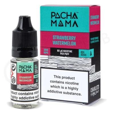 Strawberry Watermelon Nic Salt E-Liquid by Pacha Mama - Image 2