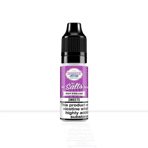 Grape Bubblegum Nic Salt E-Liquid Dinner Lady