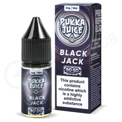 Blackjack E-Liquid by Pukka Juice 50/50
