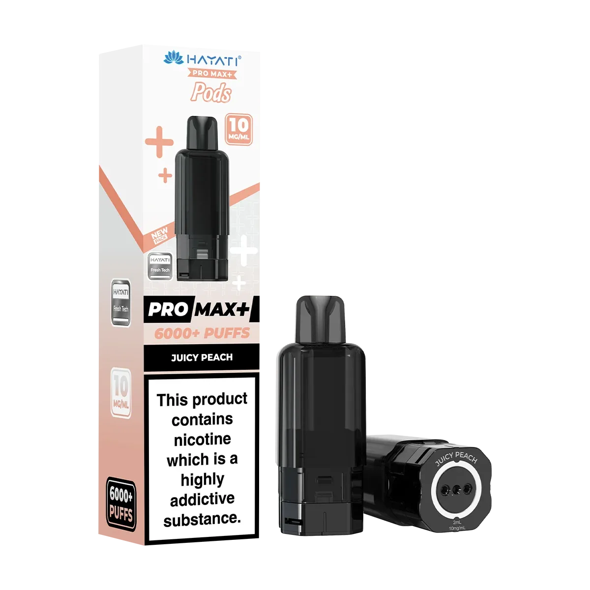 Juicy Peach Hayati Pro Max+ Refill Pack - Image 2