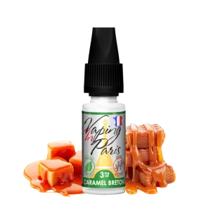 Vaping in Paris – Caramel Breton (Nicotine 0mg, 3mg, 6mg) LV