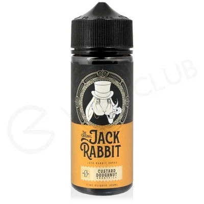 Custard Doughnut Shortfill E-Liquid by Jack Rabbit 100ml