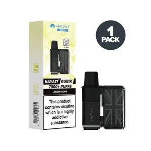 Lemon & Lime Hayati Rubik 7000 Prefilled Pods
