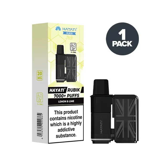Lemon & Lime Hayati Rubik 7000 Prefilled Pods