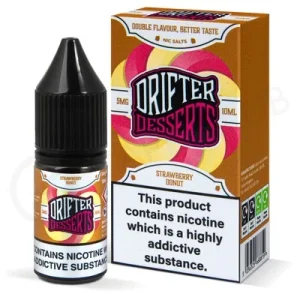 Strawberry Donut Nic Salt E-Liquid by Drifter Dessert Salts