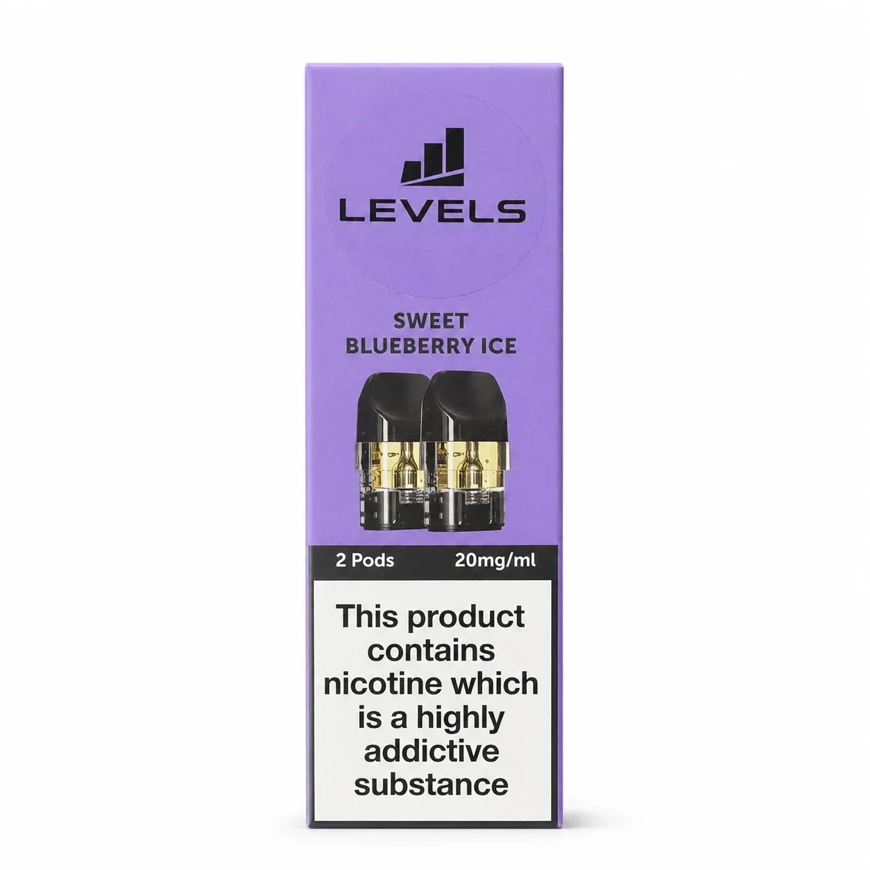 LEVELS Blueberry Ice Prefilled Pods 2 Pack