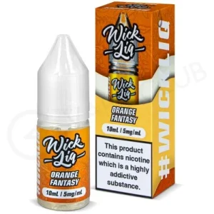 Orange Fantasy Nic Salt E-Liquid by Wick Liq Bar Juice