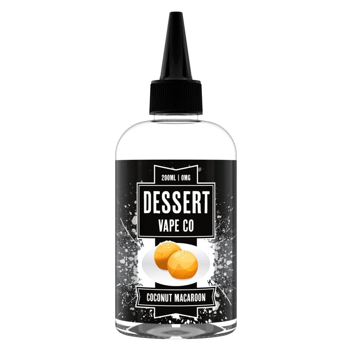 Dessert Vape Co - Coconut Macaroon Shortfill E-Liquid 200ml