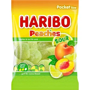 Haribo peaches sour 75g