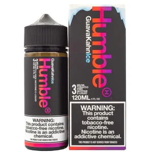 Guava Kahn Ice 120ml Tobacco Free Nicotine E-Juice | Humble