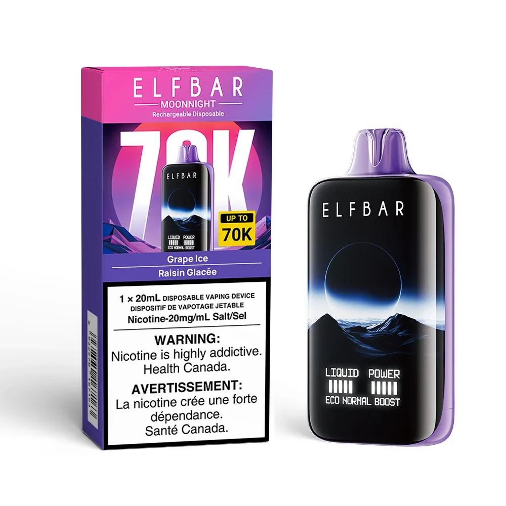 Elfbar MoonNight Grape Ice 70k