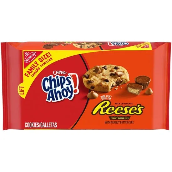 Chips Ahoy Reeses Peanut Butter Cups 403gm