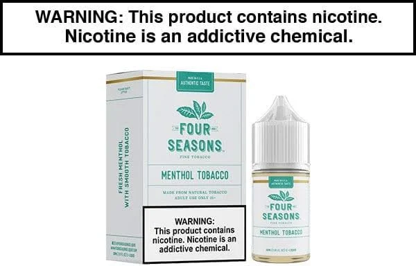 MENTHOL TOBACCO BY FOUR SEASONS 30ML/60ML - Image 2