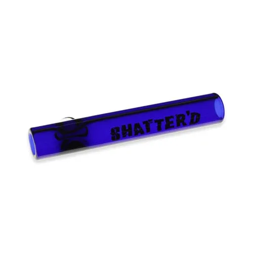 Shatter'd Glassworks - Chillum 3" Glass One Hitter - 12mm - Image 2