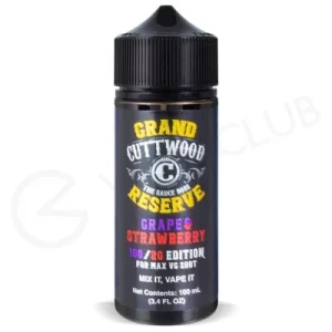 Grape & Strawberry Shortfill E-liquid by Cuttwood Grand Reserve 100ml
