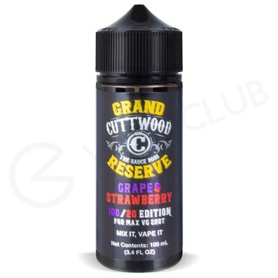 Grape & Strawberry Shortfill E-liquid by Cuttwood Grand Reserve 100ml