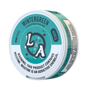 L&A Wintergreen Nicotine Pouches (20 Pouches/Can)