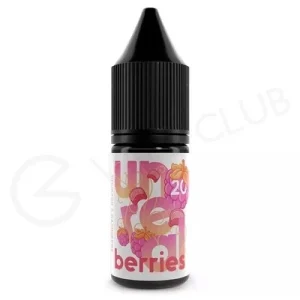 Rhubarb & Raspberry Nic Salt E-Liquid by Unreal Berries