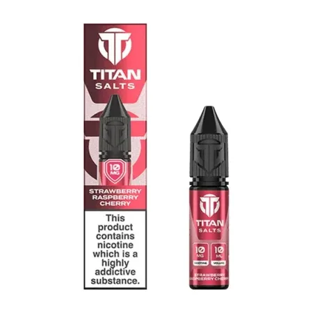 Strawberry Cherry Raspberry Nic Salt by Titan – A Triple Berry Knockout