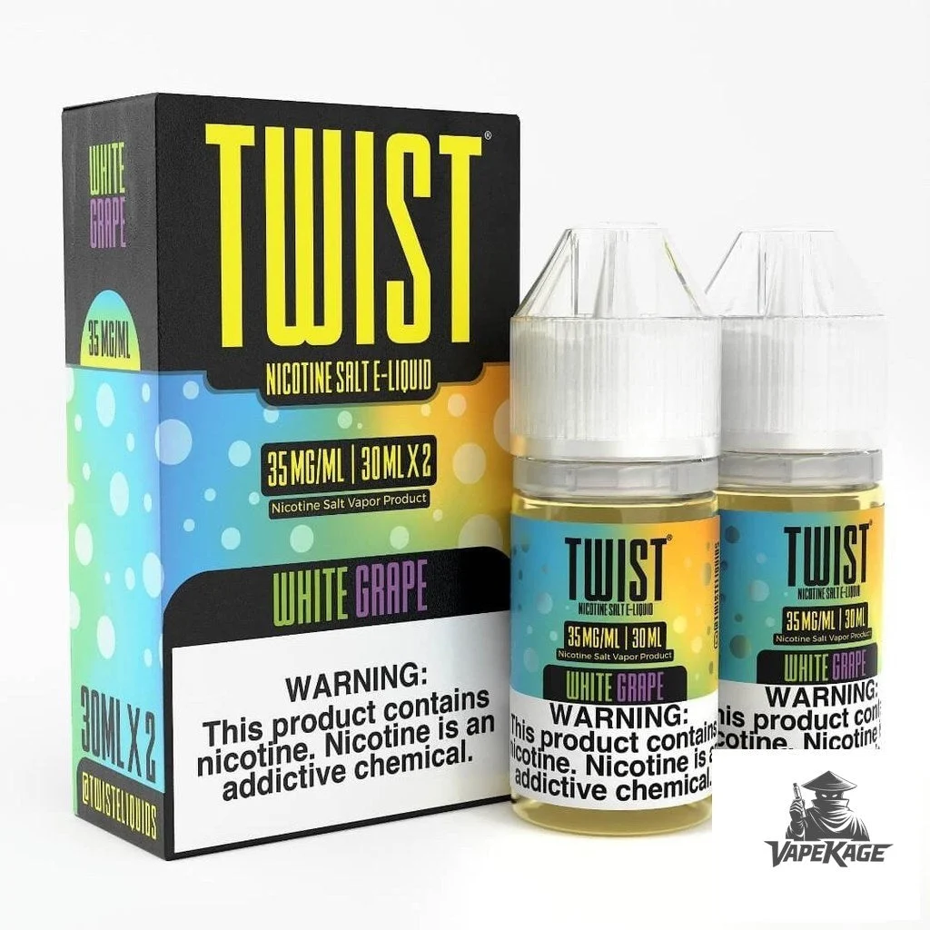 White Grape — Twist E-Liquids 60mL (2x30mL twin pack) Nic Salt