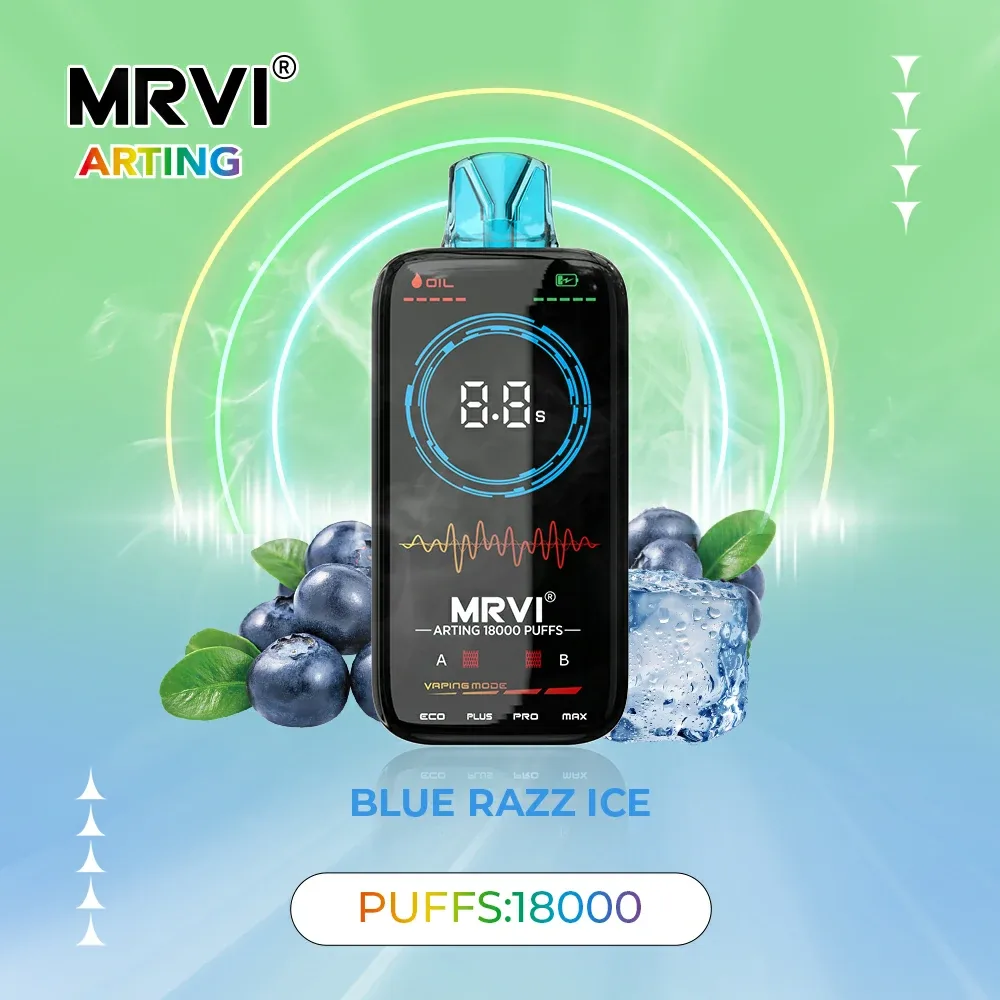 MRVI Arting 18000 Puffs Dual Mesh Full Screen Display Bulk Buy Rechargeable Disposable Vapes Wholesale
