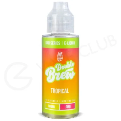 Tropical Shortfill E-Liquid by Double Brew Bar Series 100ml