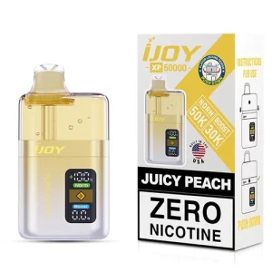 iJoy XP Juicy Peach 50K ZERO Nicotine Disposable